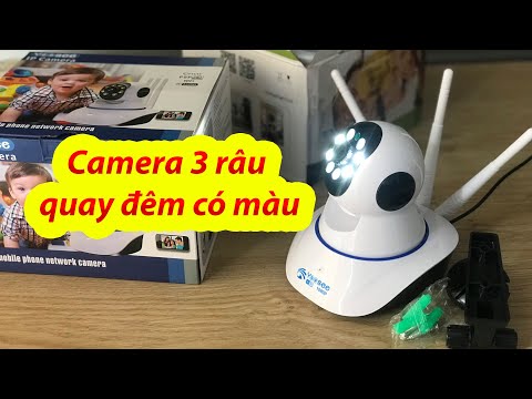 CAMERA YOOSEE 3 RÂU QUAY ĐÊM CÓ MÀU | TEST HÌNH ẢNH BAN ĐÊM CHI TIẾT