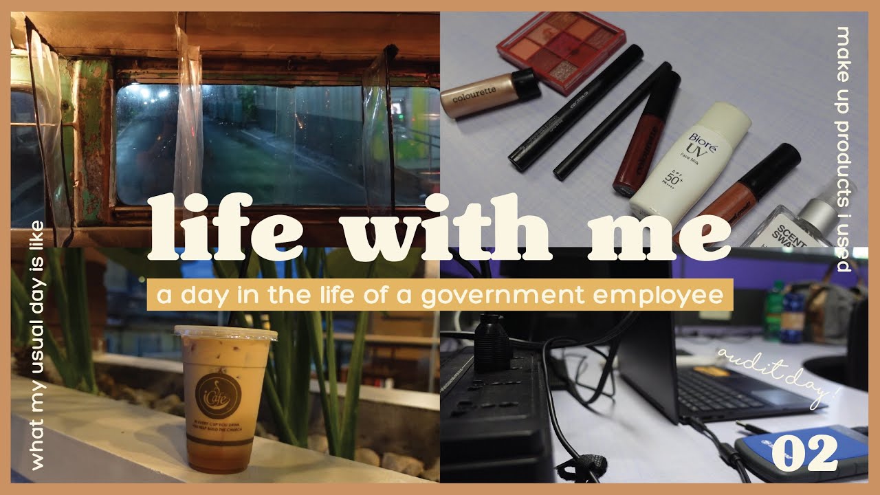a *realistic* day in the life of a government employee 💭 audit, coffee, make up | Love Explores