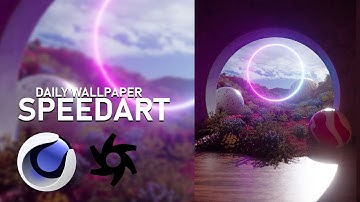 3D Render I Everyday/Daily render I Cinema4D and Octane render Speedart I Damongraphics