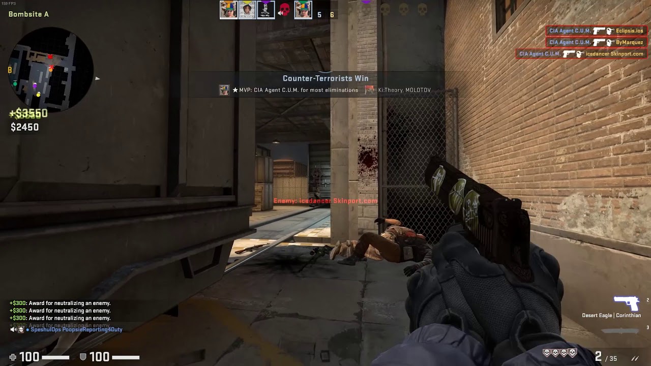 CSGO clips so nice they give you a haircut - YouTube