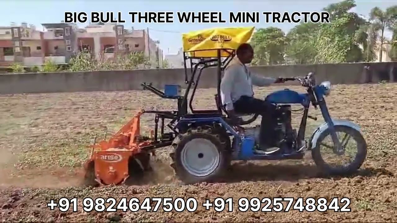 Greenland big bull three wheel mini tractor 