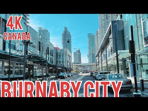 (4k)Walk Canada, Burnaby Vancouver,BC Virtual Walking around Burnaby City Feb2022