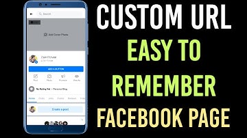 How to create a custom URL/Username for your Facebook Business Page