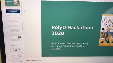 1-minute Checkpoint Progress Video under PolyU Hackathon (Team 07)