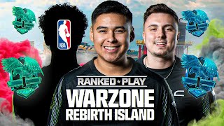 2 CDL PROS & NBA PLAYER PLAY WARZONE (REBIRTH RANKED)