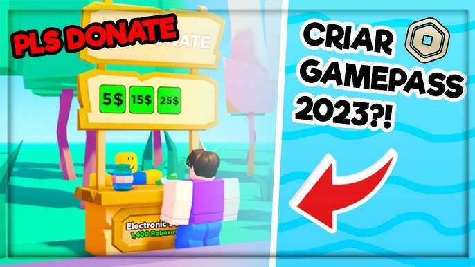 COMO CRIAR GAME PASS NO ROBLOX (ATUALIZADO 2023)🤩 