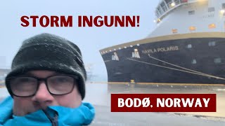 Storm Ingunn in Bodø, Norway by Life in Norway 26,251 views 3 months ago 1 minute, 2 seconds