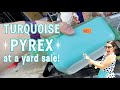 We DITCHED THE KIDS for yard sales & estate sales! Pyrex, vintage, kitsch and more for reselling!
