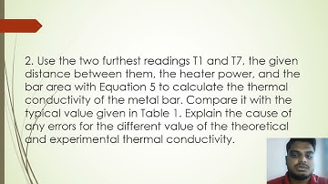 BMMH 3553 HEAT TRANSFER LAB 1 LINEAR CONDUCTION