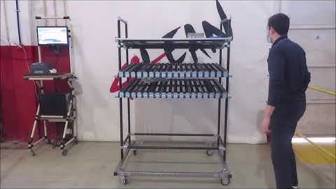 Lean Manufacturing - 4Lean - Part-box tilt spike multi tall rolls none front-back cart