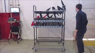Lean Manufacturing - 4Lean - Part-box tilt spike multi tall rolls none front-back cart