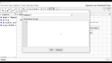 Class-13: Start, Stop and Control the animation using slider and button tools in GeoGebra