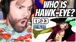 Superman Fan Reacts | One Piece EP23 | Who is Dracule Mihawk? | One Piece Reaction