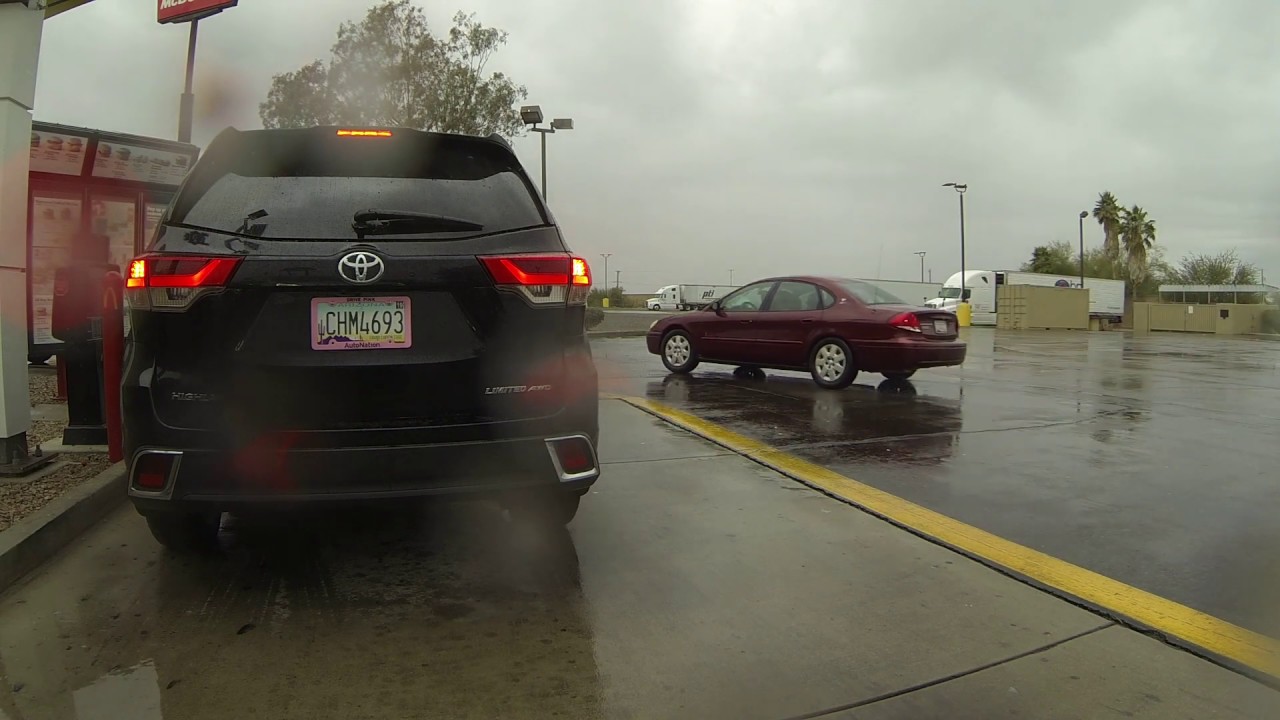 Big Mac & McFish in McDonald's Drive-Thru to I-8 West, Gila Bend, Arizona, 31 Dec 2018, GP020571