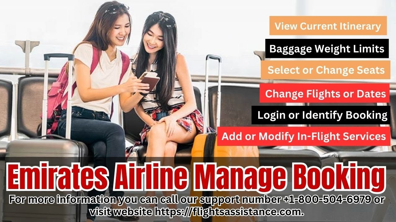Emirates Airline Manage Booking YouTube