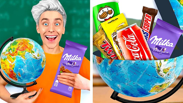 10 Ways To SNEAK CANDY Into CLASS !