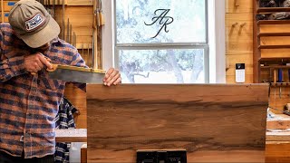 Building an Heirloom Sleigh Bed In Texas Pecan | Curved Panel Work