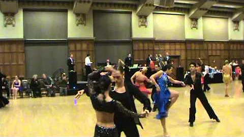 Purdue Ballroom Classic 2013 - Novice Latin Rumba Semifinals