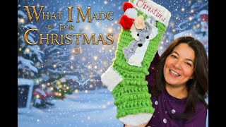 What I have been Making| Crochet, Embroidery, and Sewing @carolinefortheloveofcrochet