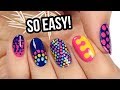 Easy Nail Art For Beginners: Dotticure Style!