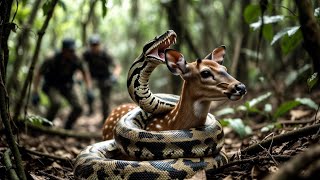 Famous Giant Python Attacks Deer! 🐍 Brave Rescue Mission (Full Video) Profile