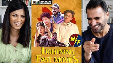 AIB : LIGHTNING FAST MOVIES | REACTION!!