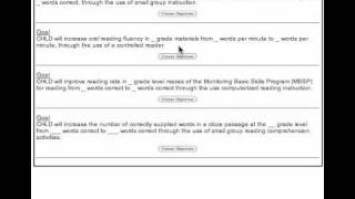 How to add a goal using the goal bank