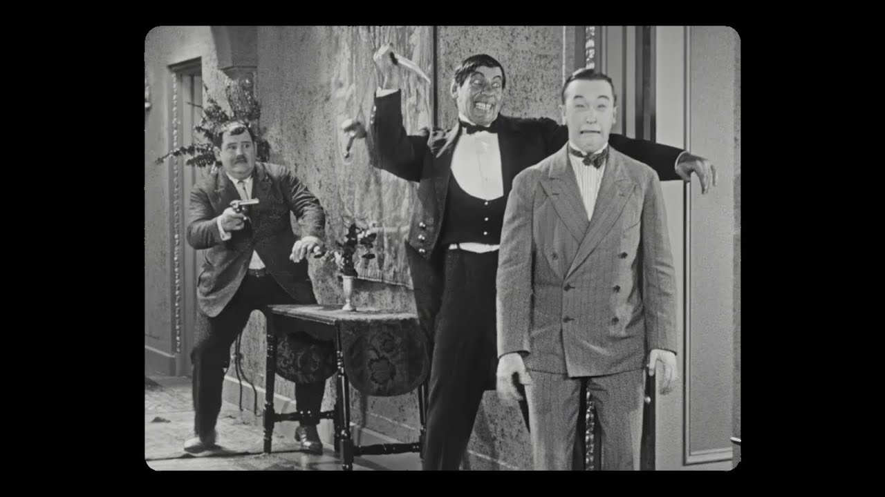 Laurel and Hardy - Do Detectives Think? (1927) - Refurbished Full Movie