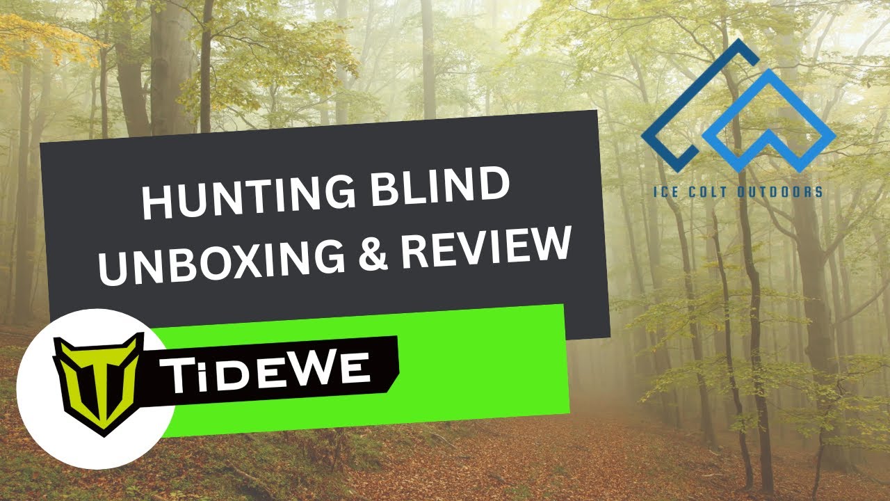 TideWe Hunting Blind Honest Review & Unboxing