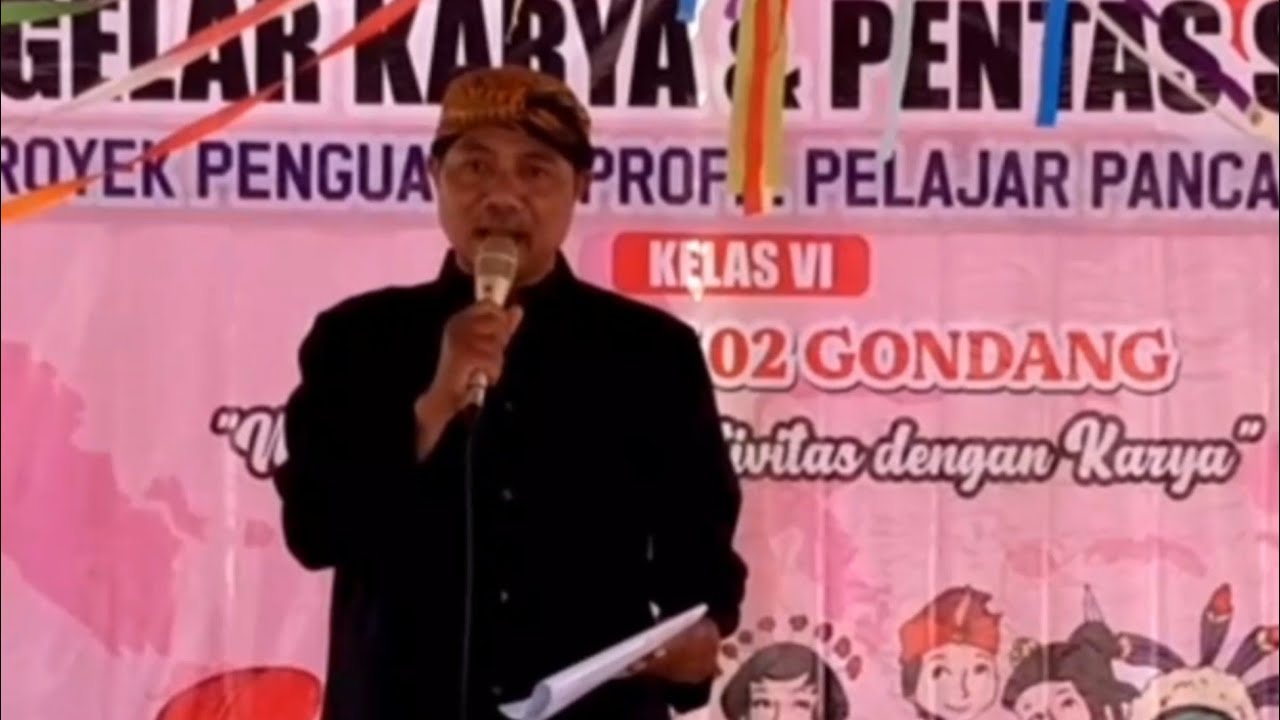 Pembawa Acara Gelar Karya dan Pentas Seni Projek Penguatan P3