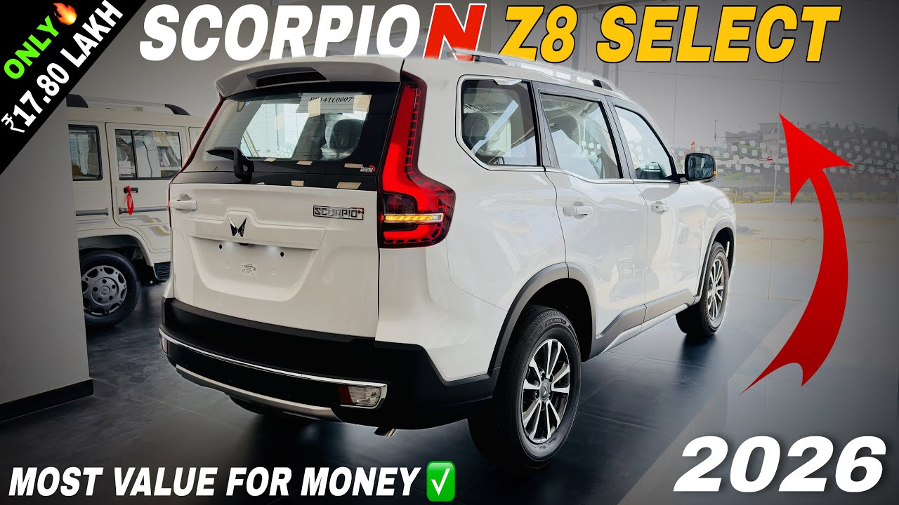Mahindra Scorpio N Z8T Diesel Manual 2026 New Updated Model GST