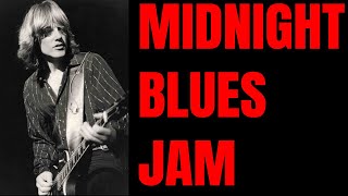 Video thumbnail of "Midnight Blues Jam | Snowy White Style Guitar Backing Track (E Minor)"