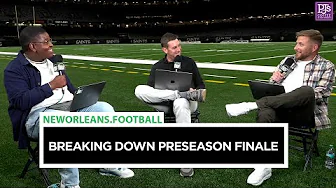 Breaking down Spencer Rattler and Saints final preseason game thumbnail