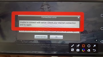 Fix Connection error Unable to connect with server. Check your internet connection and try again