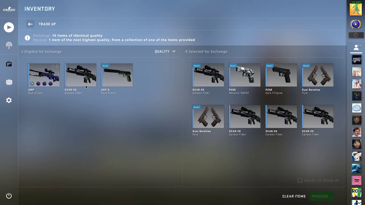 CSGO Trade Up 6 YouTube