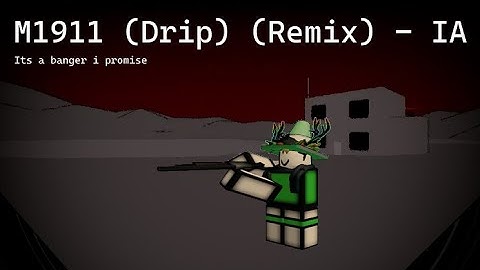 M1911 Remix (Drip) - Roblox Item Asylum
