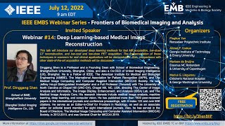 Webinar #14: Deep Learning-based Medical Image Reconstruction - Prof. Dinggang Shen