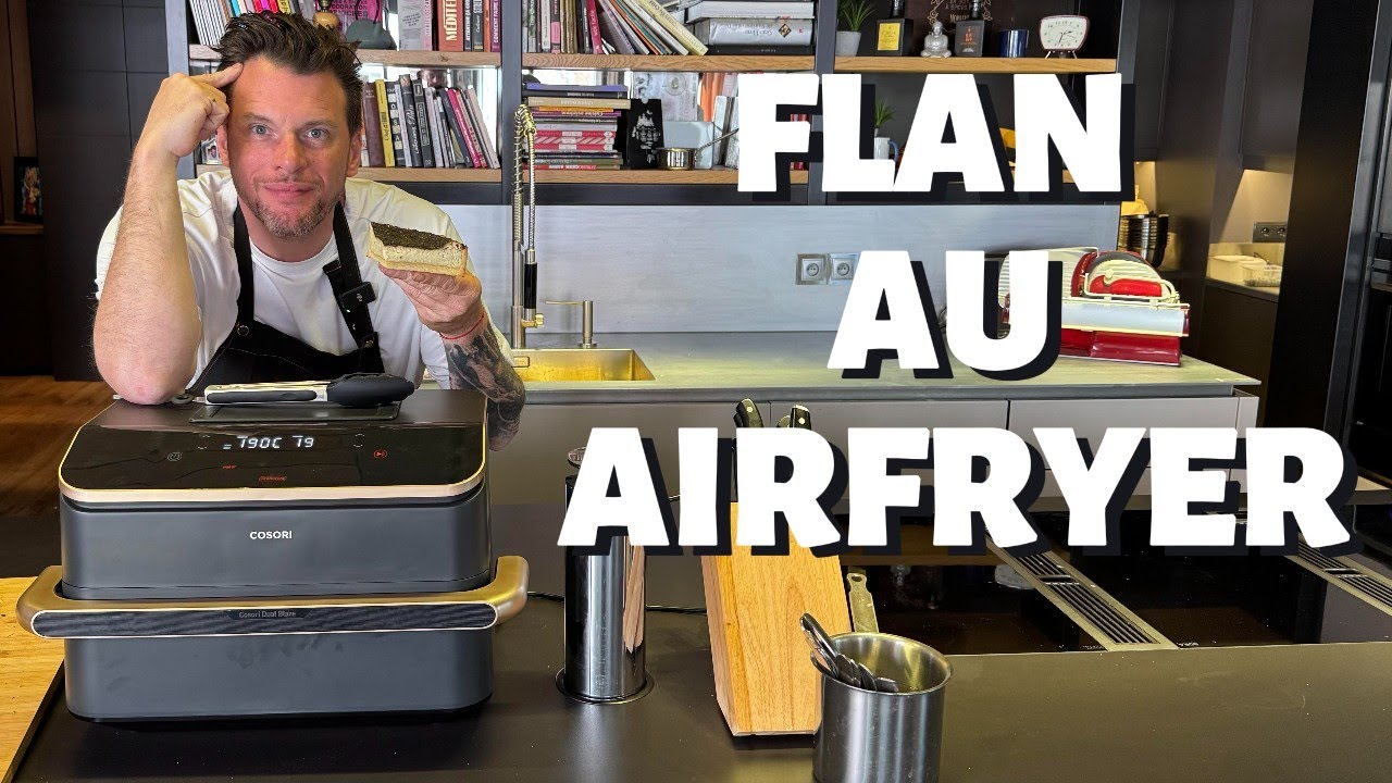 Flan Pâtissier au Airfryer Twinfry