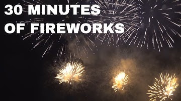 30 Minutes of 2018 Cincinnati WEBN Fireworks in 4K