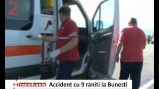 Accident 9 raniti Bunesti
