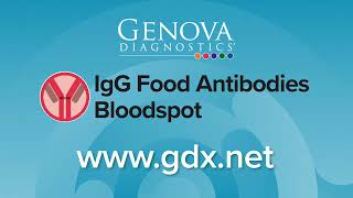 Genova Diagnostics&#39;  IgG Food Antibody Bloodspot Profile