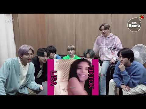 Bts Reaction To BLACKPINK LISA TIKTOK Edits Part1 