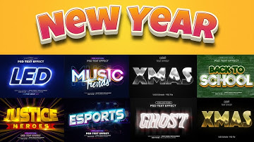 2022 3D Text Effect Bundle Free DOWNLOAD