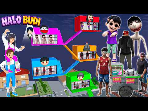 Pasukan SUSANTI.EXE Serang Kota! Yuta Mio Buat Penjara Warna Warni Bertingkat Tangkap Semua😱
