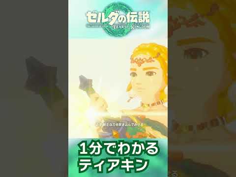 【ティアキン】1分で実況！ ゼルダの伝説ティアーズオブキングダム 【#一分でわかる実況シリーズ】#54