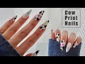 🐄 카우네일 | 도트봉으로 하는 간단한 네일아트 | 키치네일 | 손톱연장 | Cow Print nails | Kitsch Nails