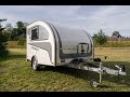 Mini karavan KONDOR - malý obytný přívěs pro 2 osoby