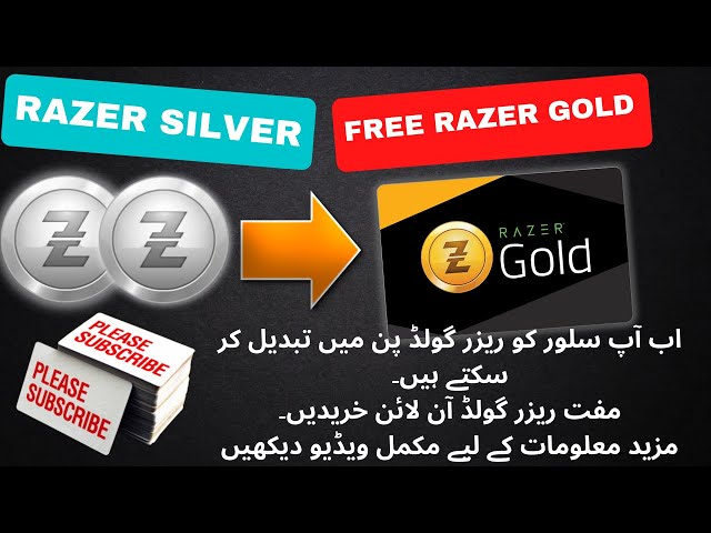 how to redeem Razer Silver to Razer Gold gift Card free razer Gold