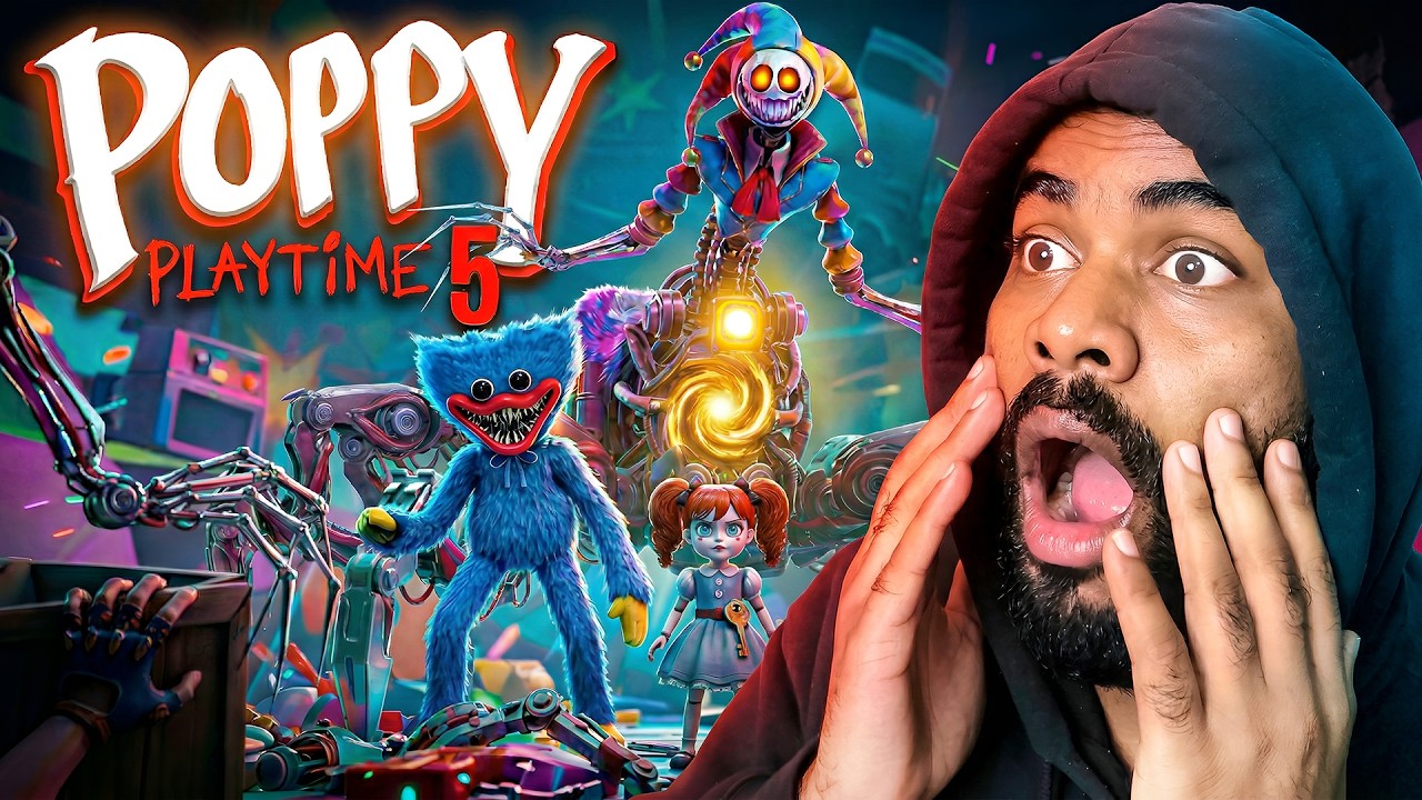 🧸 POPPY PLAYTIME CHAPTER 5: FULL GAMEPLAY (Start to End) 😱