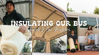 INSTALLING CAR BUILDERS - EP 2. Sound Deadening & Insulating our Toyota Coaster. by Our Great Escape 11,237 views 10 months ago 14 minutes, 23 seconds